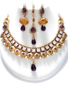 Polki Necklace Set